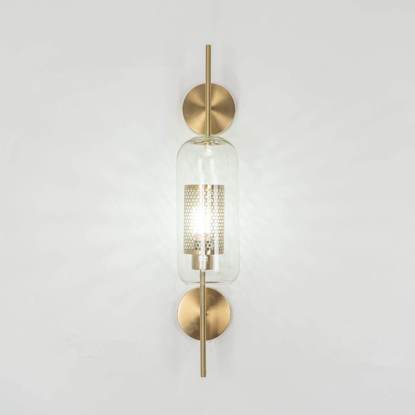 Chiswick Glass Wall Light - Modern Design, Adjustable Brightness