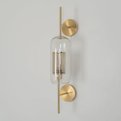 Chiswick Glass Wall Light - Modern Design, Adjustable Brightness