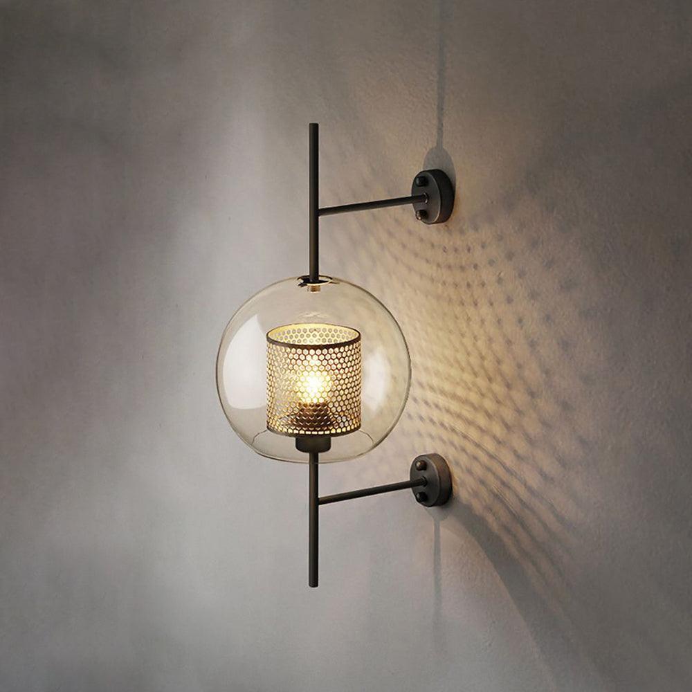 Chiswick Glass Wall Light - Modern Design, Adjustable Brightness