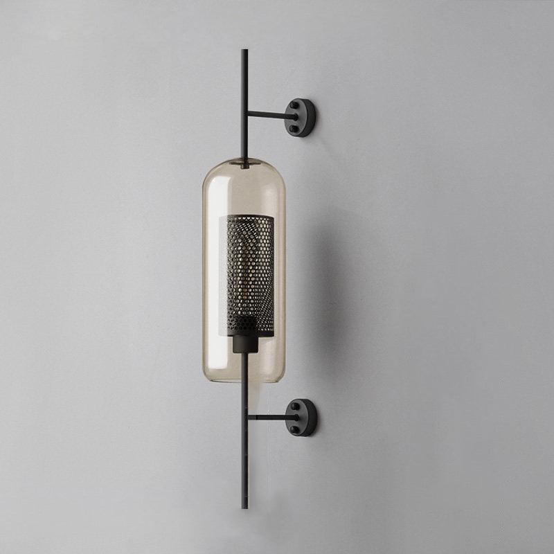 Chiswick Glass Wall Light - Modern Design, Adjustable Brightness