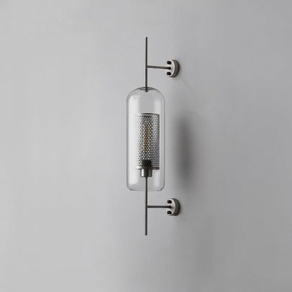 Chiswick Glass Wall Light - Modern Design, Adjustable Brightness