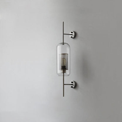 Chiswick Glass Wall Light - Modern Design, Adjustable Brightness