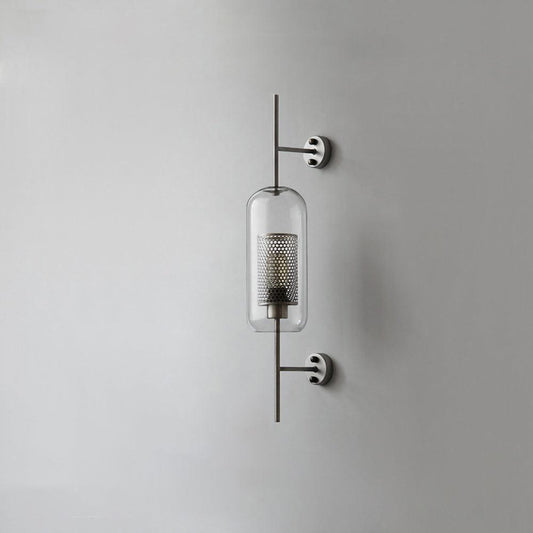 Chiswick Glass Wall Light - Modern Design, Adjustable Brightness