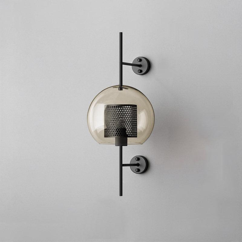 Chiswick Glass Wall Light - Modern Design, Adjustable Brightness