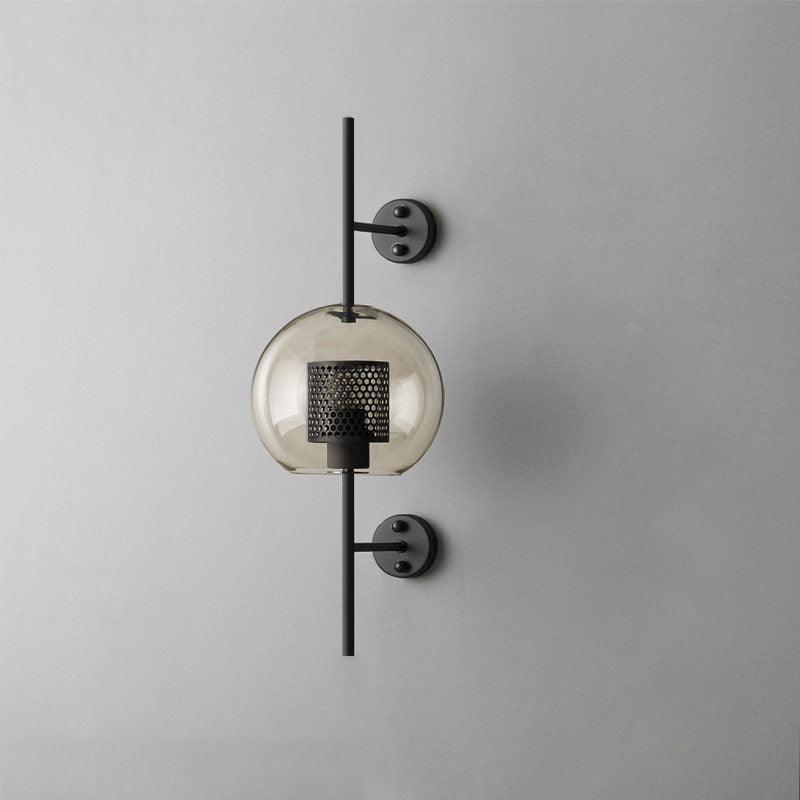 Chiswick Glass Wall Light - Modern Design, Adjustable Brightness