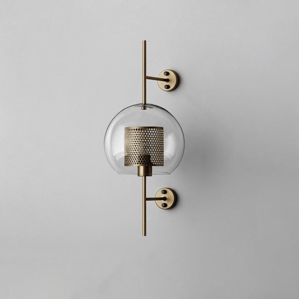 Chiswick Glass Wall Light - Modern Design, Adjustable Brightness