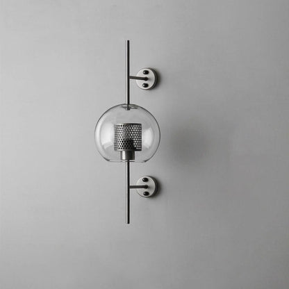Chiswick Glass Wall Light - Modern Design, Adjustable Brightness