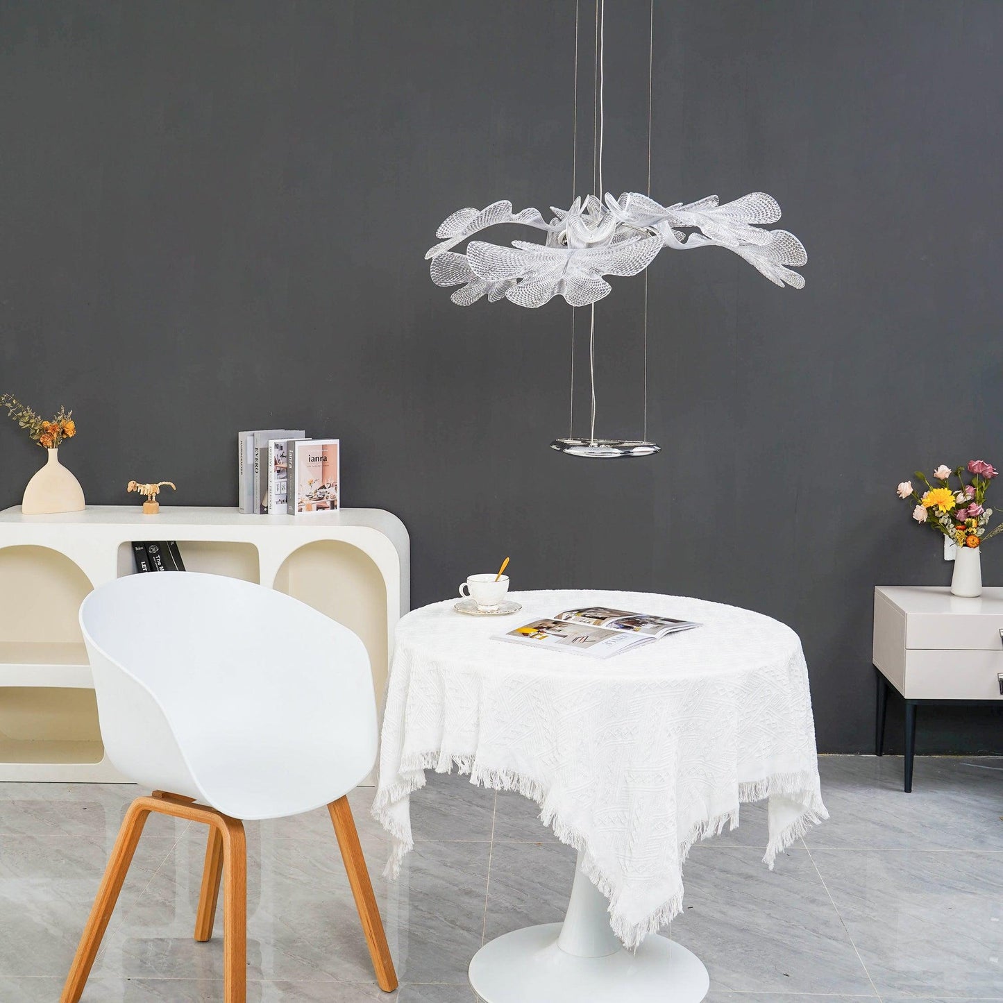 Chlorophilia Suspension Light - Adjustable Height, Energy-Efficient De