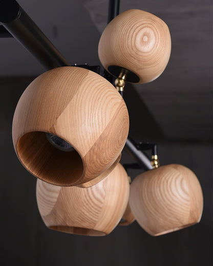 Chunhua Modern Chandelier - Adjustable Height, LED Compatible Lighting