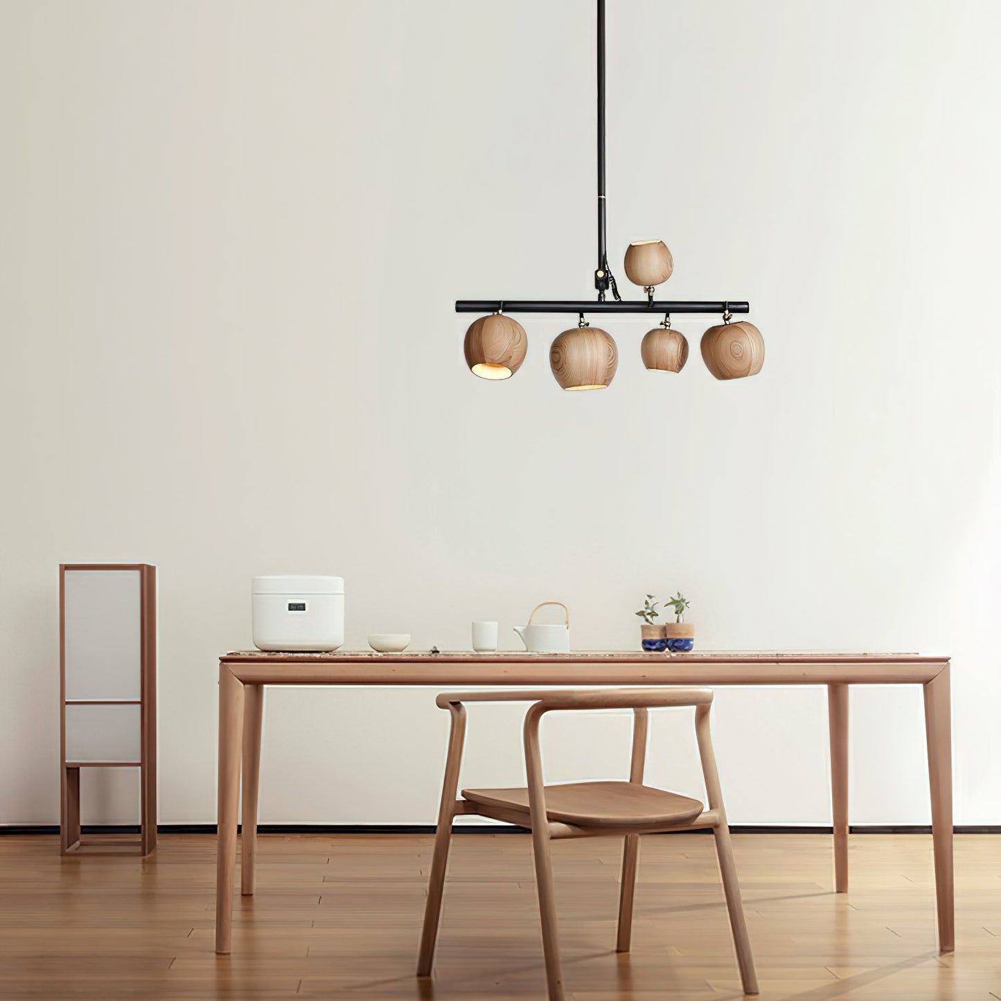 Chunhua Modern Chandelier - Adjustable Height, LED Compatible Lighting