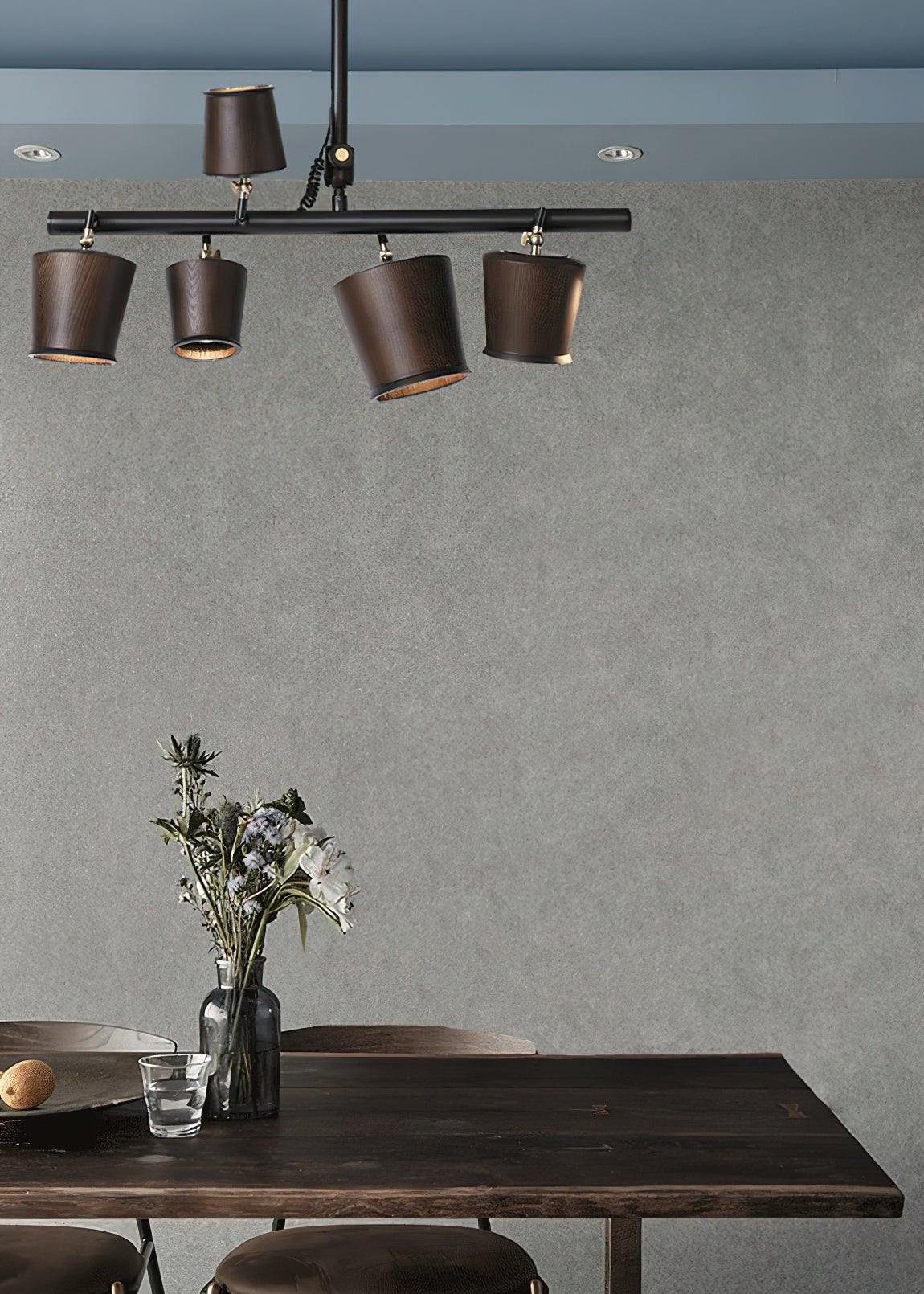 Chunhua Modern Chandelier - Adjustable Height, LED Compatible Lighting