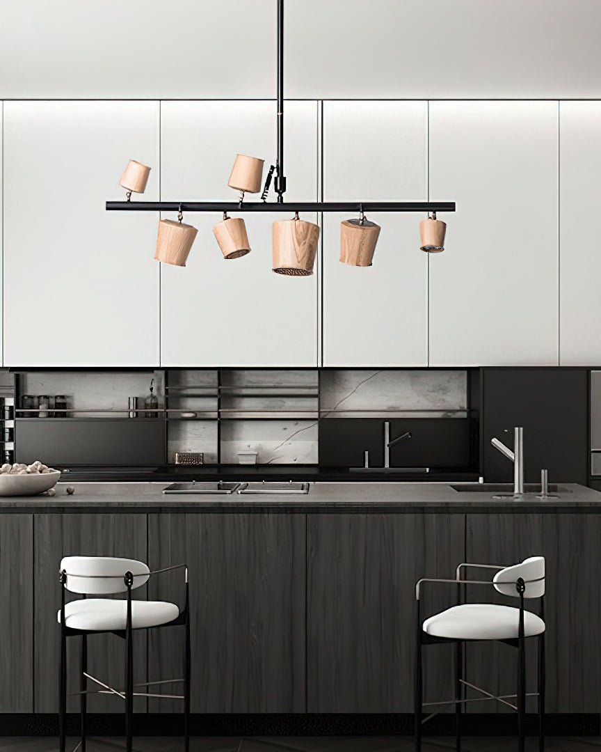 Chunhua Modern Chandelier - Adjustable Height, LED Compatible Lighting