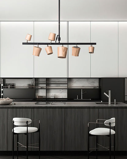 Chunhua Modern Chandelier - Adjustable Height, LED Compatible Lighting