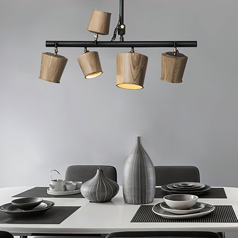 Chunhua Modern Chandelier - Adjustable Height, LED Compatible Lighting