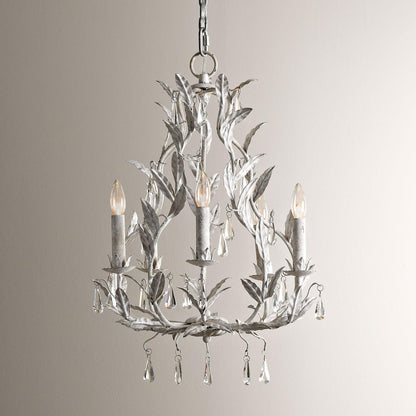 Circeo 5-Light Chandelier with Adjustable Height and Modern Elegance