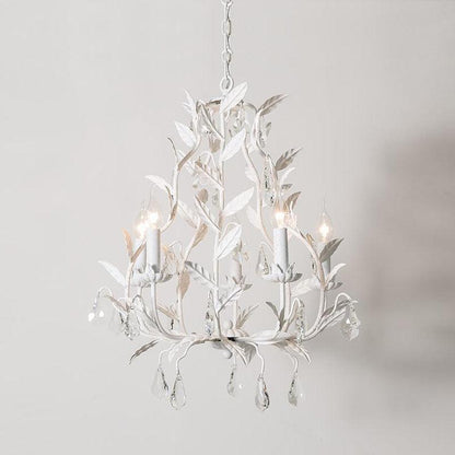 Circeo 5-Light Chandelier with Adjustable Height and Modern Elegance