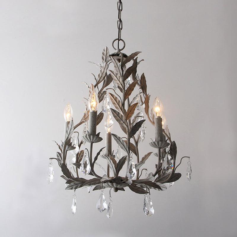 Circeo 5-Light Chandelier with Adjustable Height and Modern Elegance
