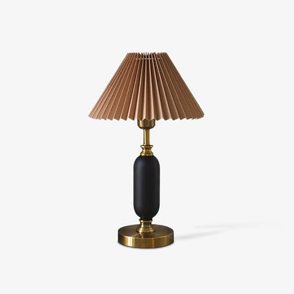 Elegant Classic Antique Table Lamp with Adjustable Brightness & Decora