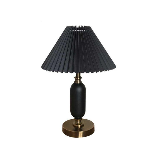 Elegant Classic Antique Table Lamp with Adjustable Brightness & Decora