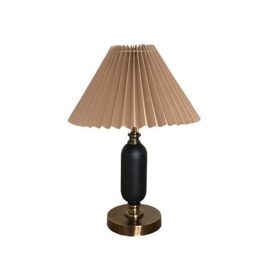 Elegant Classic Antique Table Lamp with Adjustable Brightness & Decora