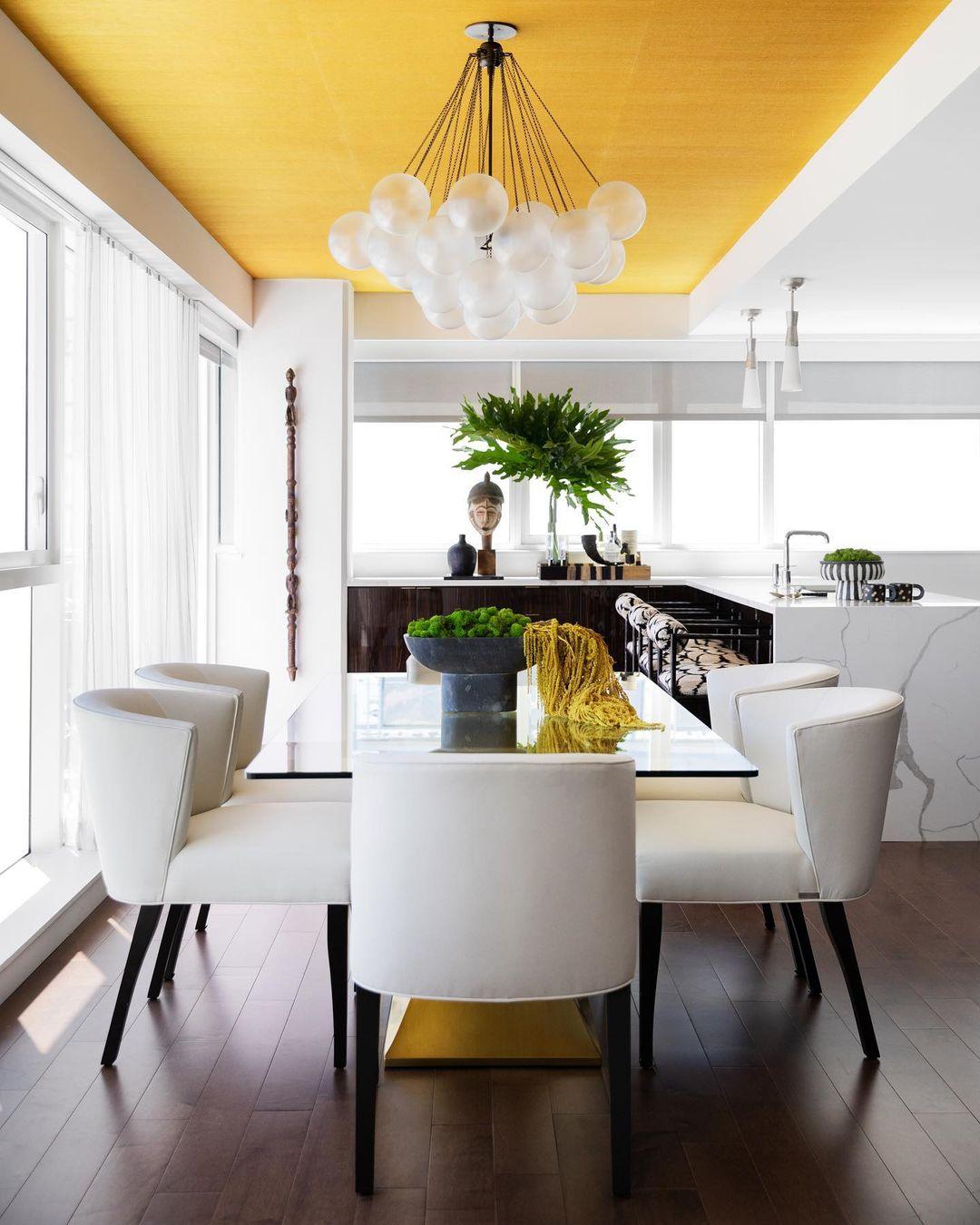 Modern Bubble Chandelier - Elegant Design with Adjustable Height & LED