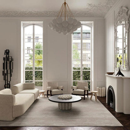 Modern Bubble Chandelier - Elegant Design with Adjustable Height & LED