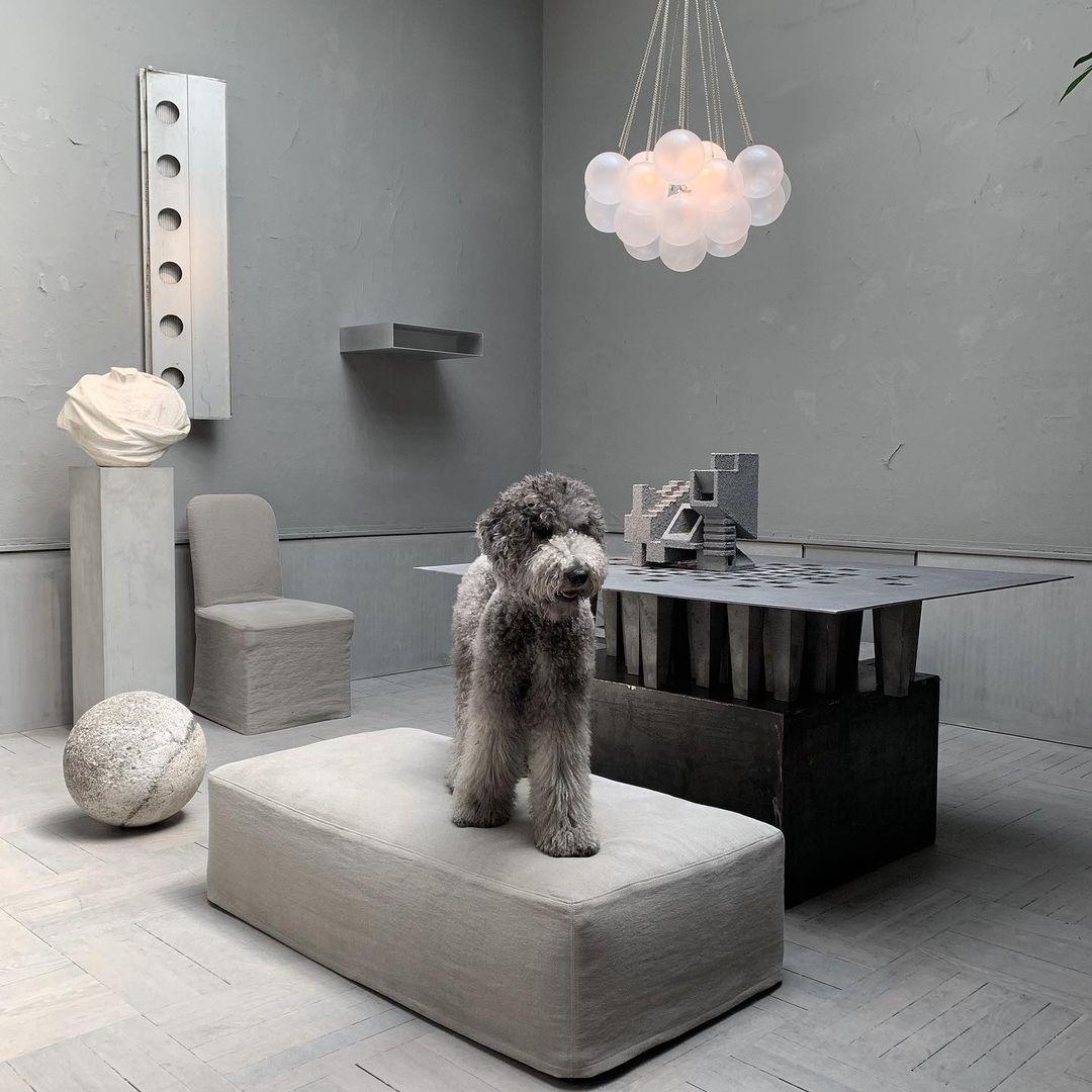 Modern Bubble Chandelier - Elegant Design with Adjustable Height & LED