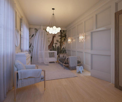 Modern Bubble Chandelier - Elegant Design with Adjustable Height & LED