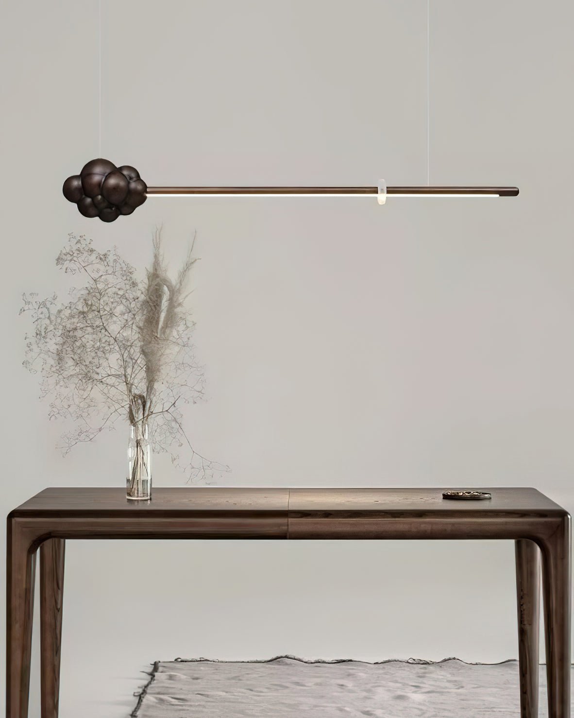 Modern Cloud Stick Chandelier - Adjustable Brightness, Energy Efficien