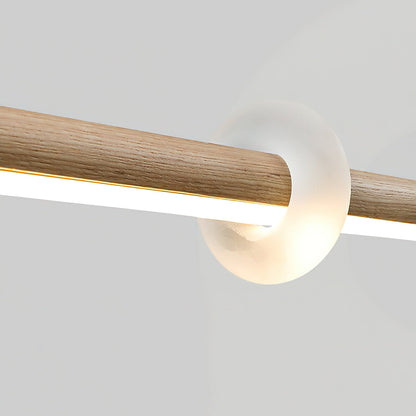 Modern Cloud Stick Chandelier - Adjustable Brightness, Energy Efficien