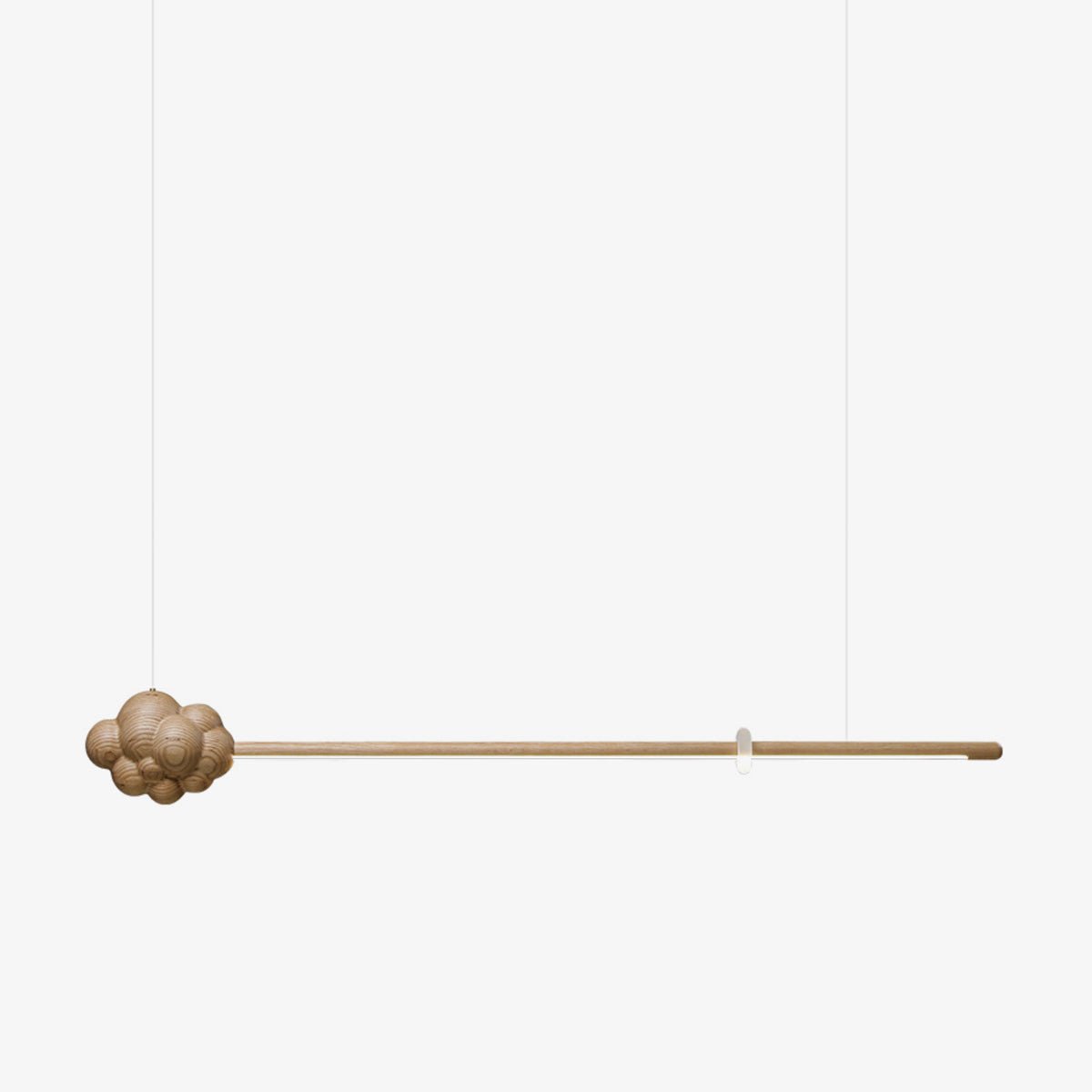 Modern Cloud Stick Chandelier - Adjustable Brightness, Energy Efficien