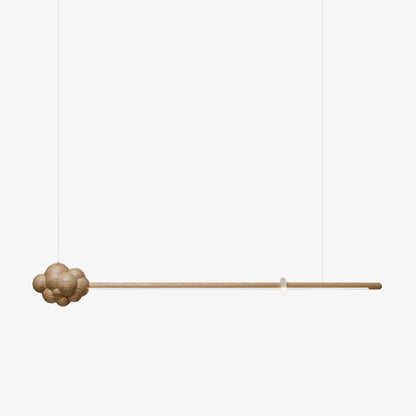 Modern Cloud Stick Chandelier - Adjustable Brightness, Energy Efficien