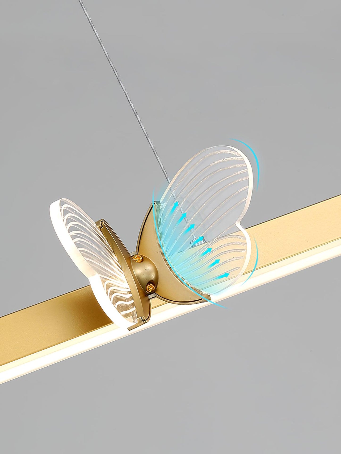 Cohen Butterfly Chandelier - Elegant Design with Adjustable Brightness