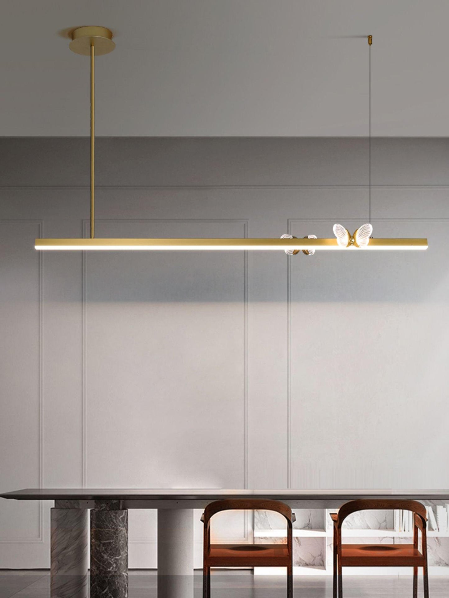 Cohen Butterfly Chandelier - Elegant Design with Adjustable Brightness