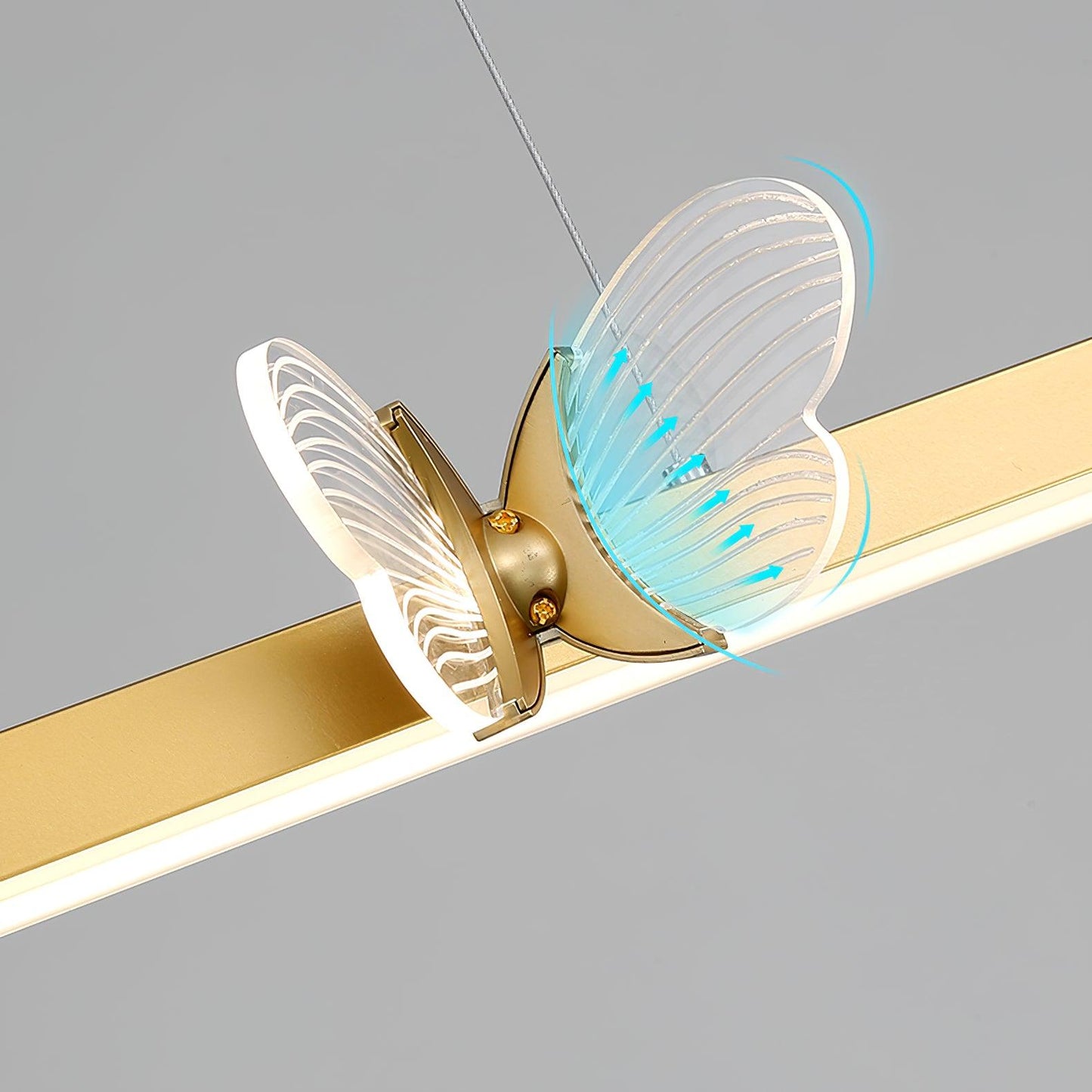 Cohen Butterfly Chandelier - Elegant Design with Adjustable Brightness