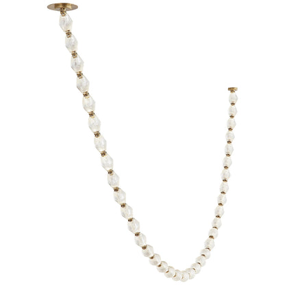Riviere Chain Chandelier - Elegant Design, Adjustable Height, LED Comp