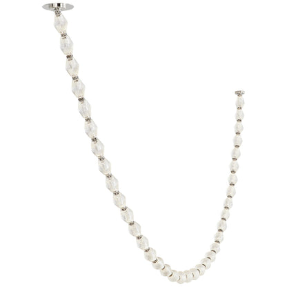 Riviere Chain Chandelier - Elegant Design, Adjustable Height, LED Comp