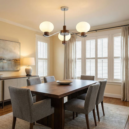 Elegant Colome Chandelier with Adjustable Height and LED Compatibility