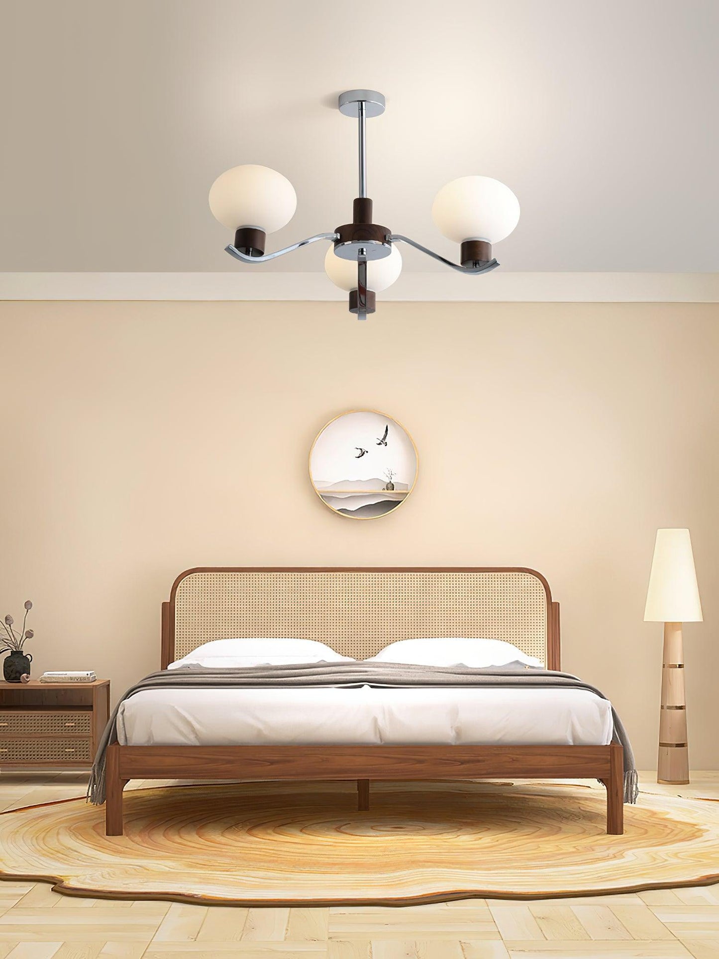 Elegant Colome Chandelier with Adjustable Height and LED Compatibility