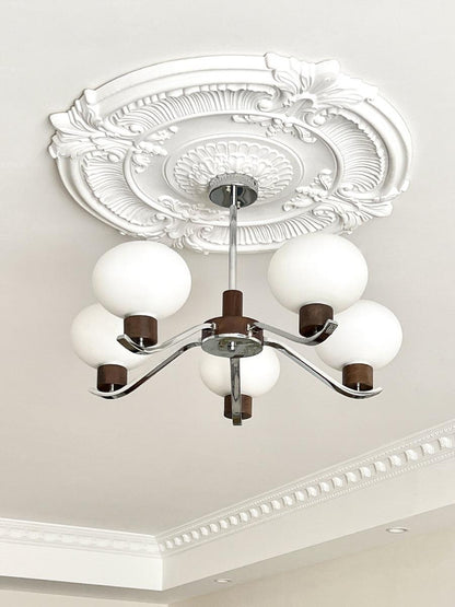 Elegant Colome Chandelier with Adjustable Height and LED Compatibility