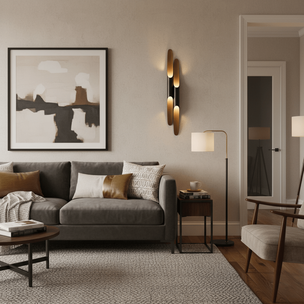 Coltrane Wall Lamp - Modern Design, Adjustable Brightness, Energy Effi