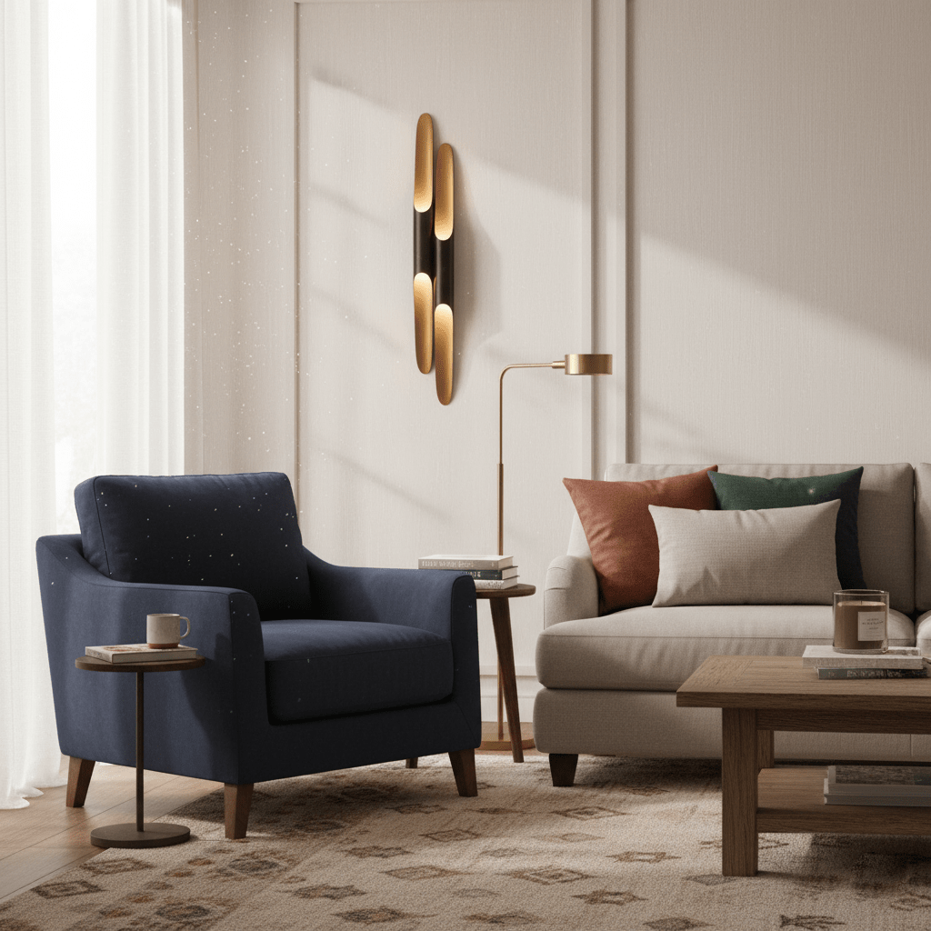 Coltrane Wall Lamp - Modern Design, Adjustable Brightness, Energy Effi