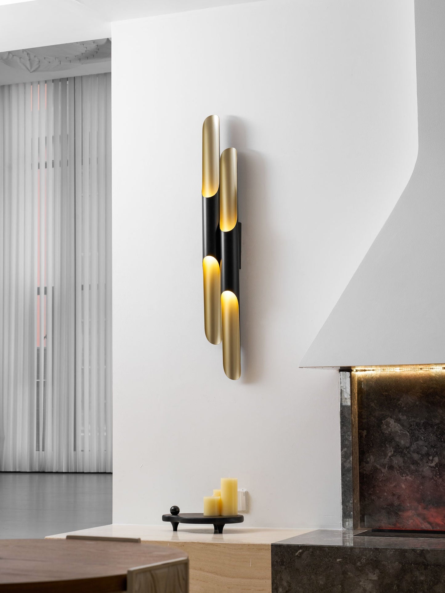 Coltrane Wall Lamp - Modern Design, Adjustable Brightness, Energy Effi