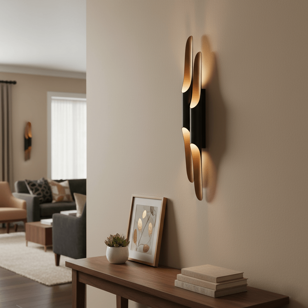 Coltrane Wall Lamp - Modern Design, Adjustable Brightness, Energy Effi