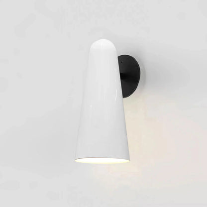 Elegant Conical Glass Wall Lamp - Soft Ambient Lighting & Energy Effic