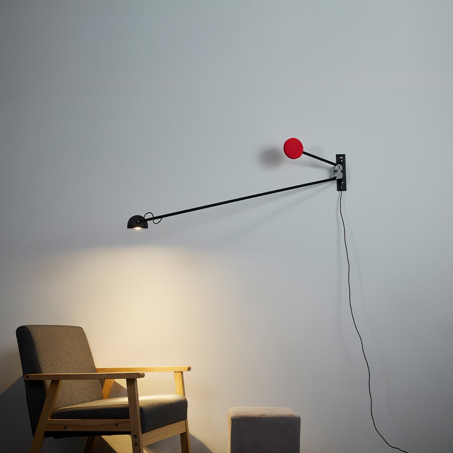 Precision Movement Wall Lamp with Adjustable Brightness and Motion Sen