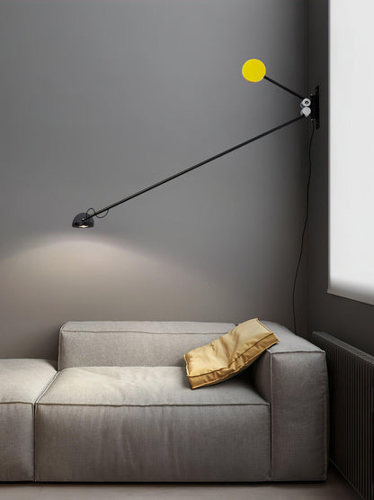 Precision Movement Wall Lamp with Adjustable Brightness and Motion Sen