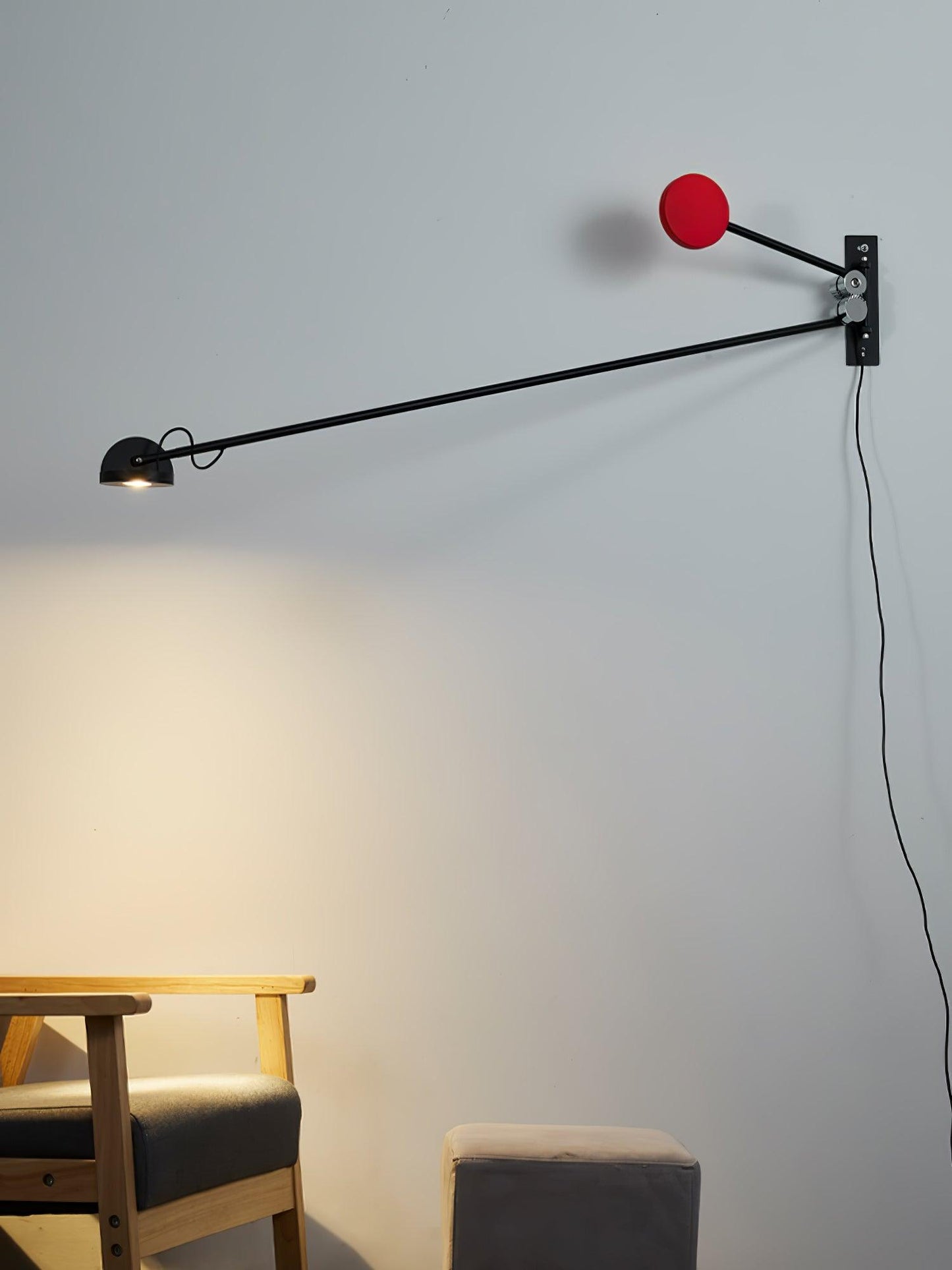 Precision Movement Wall Lamp with Adjustable Brightness and Motion Sen