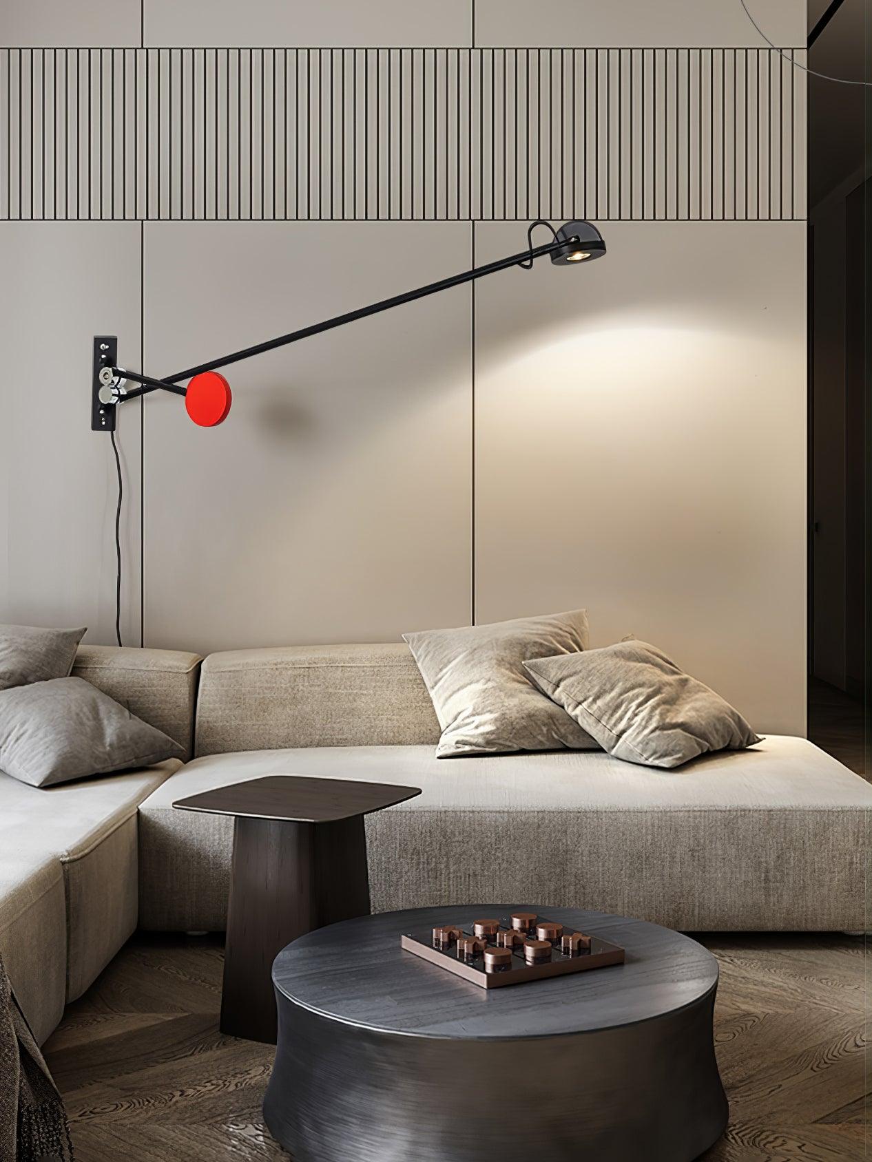 Precision Movement Wall Lamp with Adjustable Brightness and Motion Sen