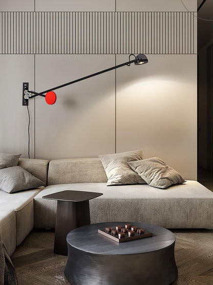 Precision Movement Wall Lamp with Adjustable Brightness and Motion Sen